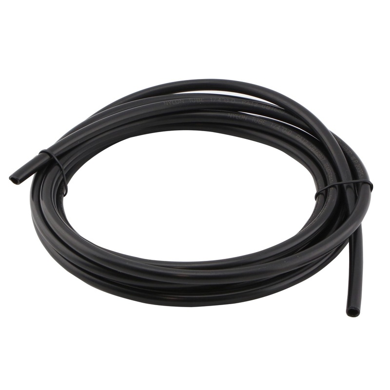 Turbosmart 1/4 Nylon Pushloc Tubing Black – 3m