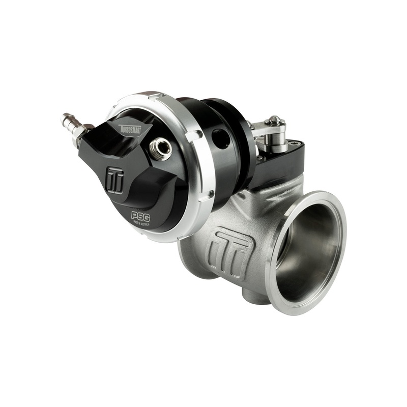 Turbosmart Turbosmart 50mm Pneumatic Straight Gate External Wastegate – Black Finish TS-056 Q33545016825
