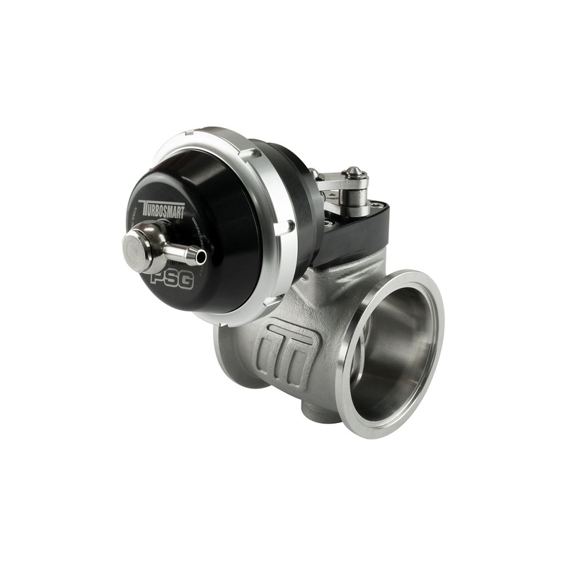 Turbosmart Turbosmart 50mm Pneumatic Straight Gate External Wastegate – Black Finish TS-056 Q33545016826