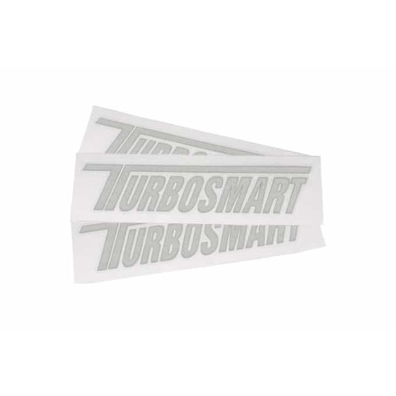 Turbosmart TS Car Decal – White 350mm x 80mm