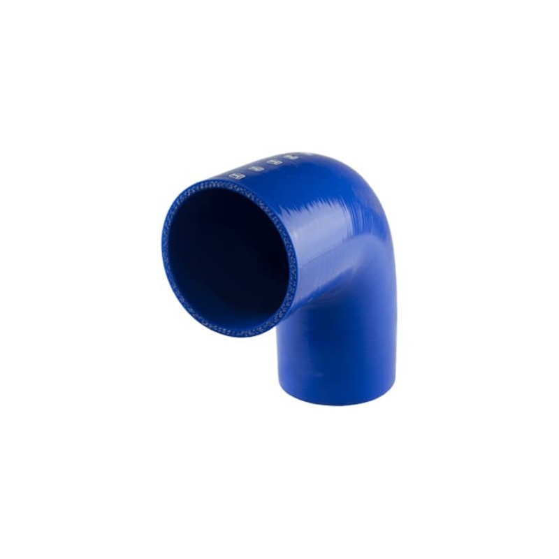 Turbosmart 90 Elbow 3.50 Blue