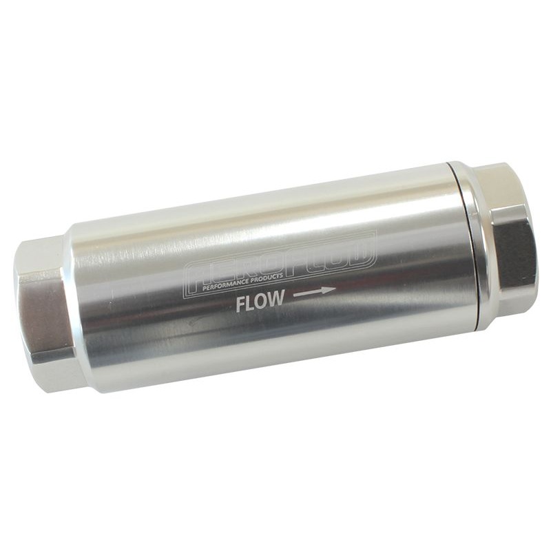 Aeroflow 40 Micron Pro Filter with -8AN ORB Ports AF66-2042S-40