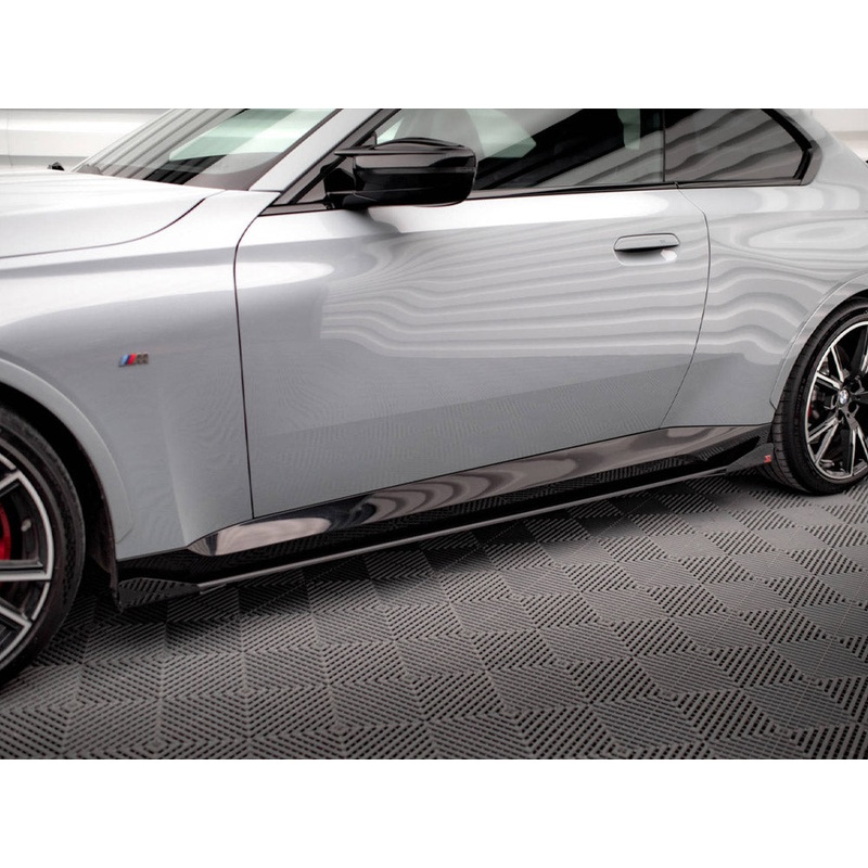 Street PRO Side Skirts Diffusers + Flaps BMW 2 Coupe M-Pack / M240i G42 Maxton Design