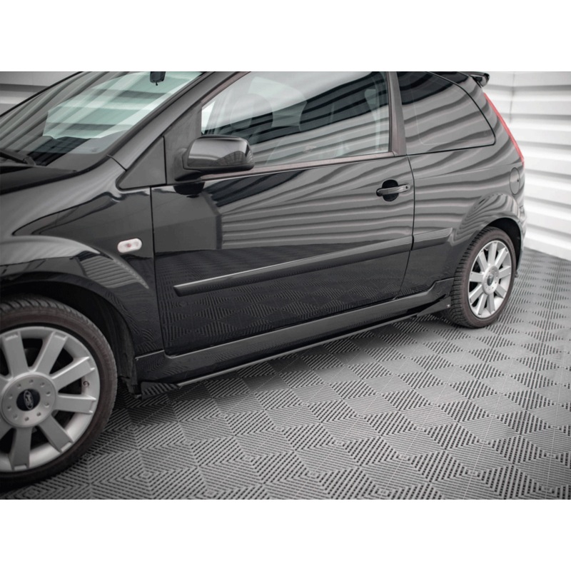 Street PRO Side Skirts Diffusers + Flaps Ford Fiesta ST Mk6 Maxton Design