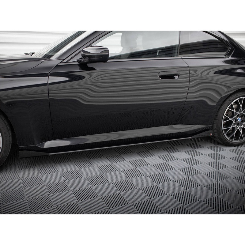 Street PRO Side Skirts Diffusers + Flaps BMW 2 Coupe G42 Maxton Design