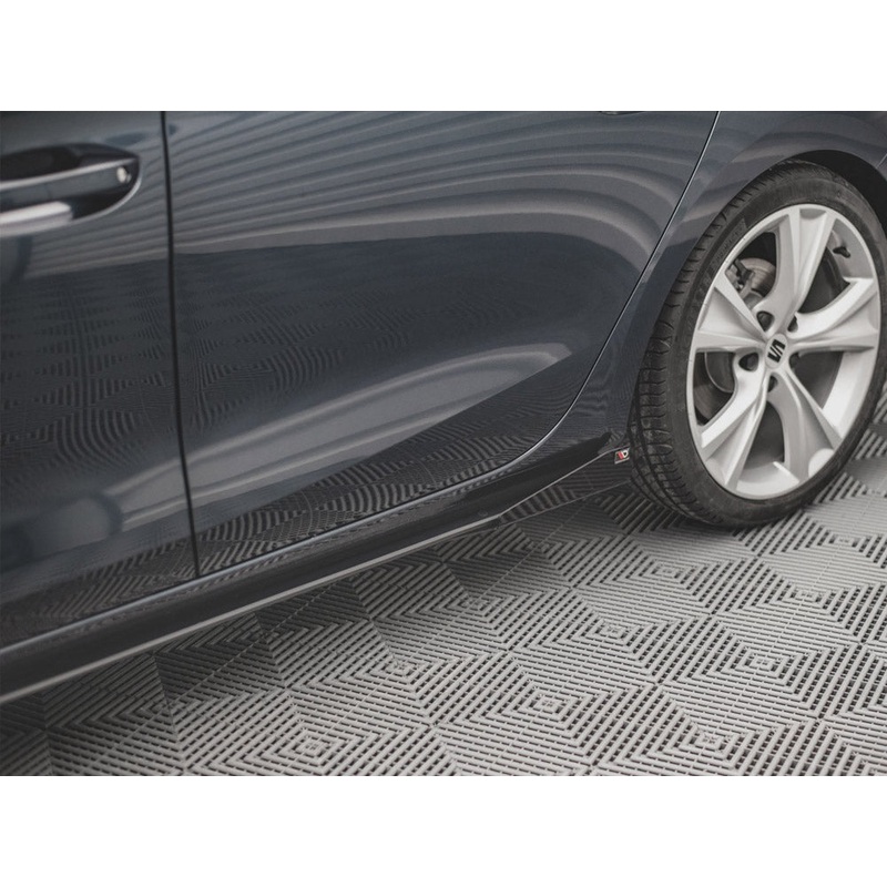 Street PRO Side Skirts Diffusers (+flaps) Seat Leon FR MK4 2020- Maxton Design