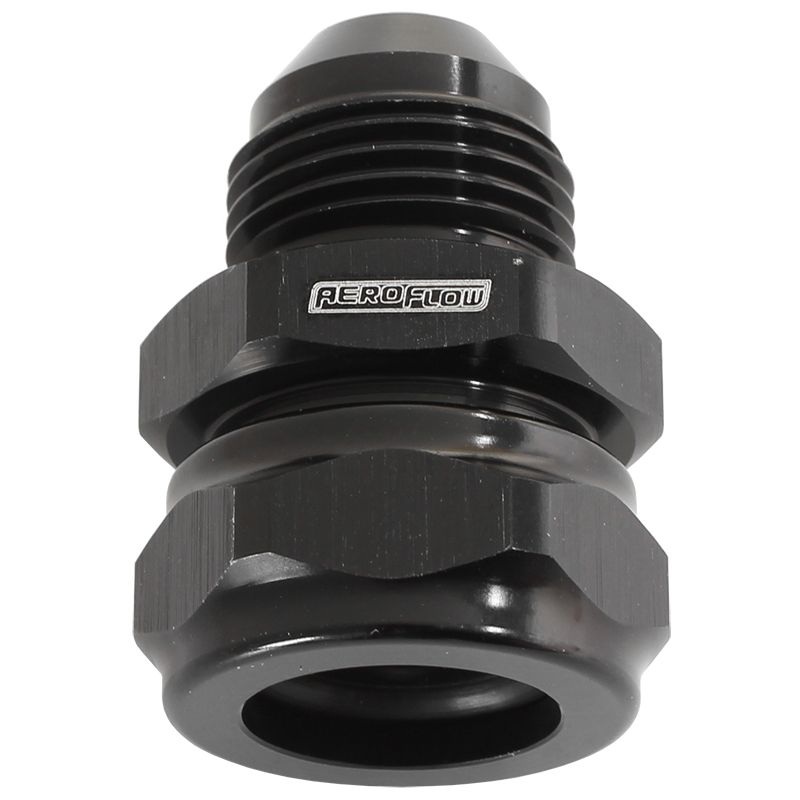 Aeroflow 1/2 Barb to -10AN Adapter AF741-10-08BLK
