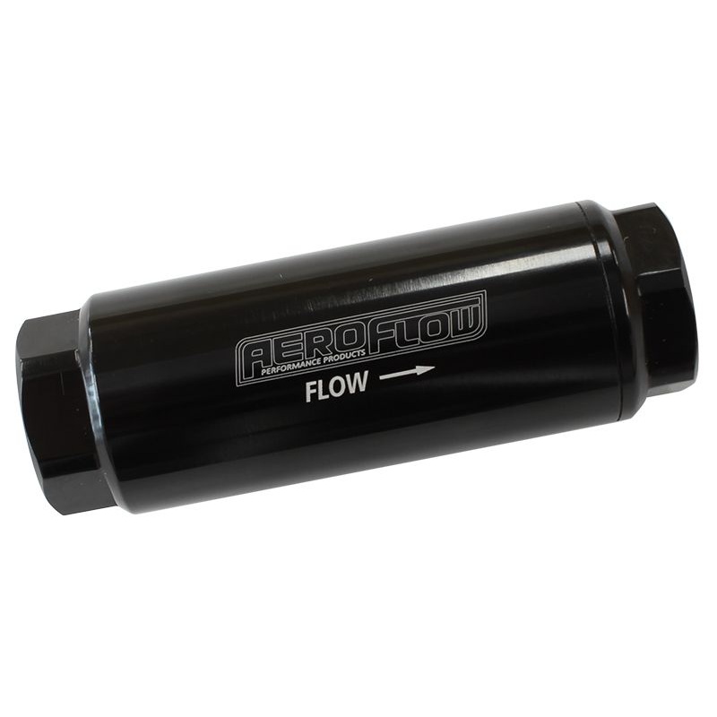 Aeroflow 10 Micron Pro Filter – Black AF66-2042BLK-10