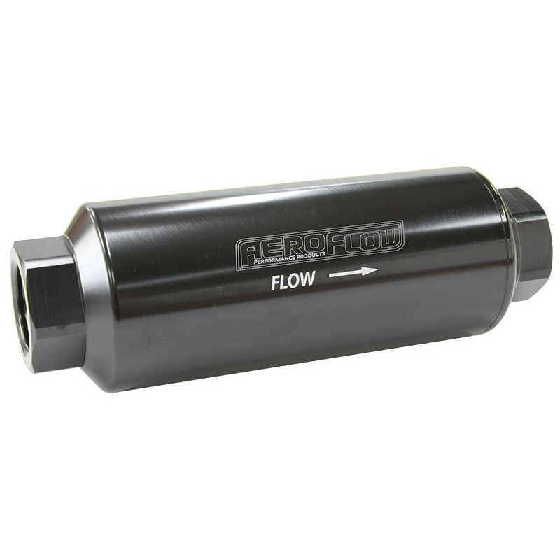 Aeroflow 10 Micron Pro Filter with -12 ORB Ports AF66-2044BLK-10