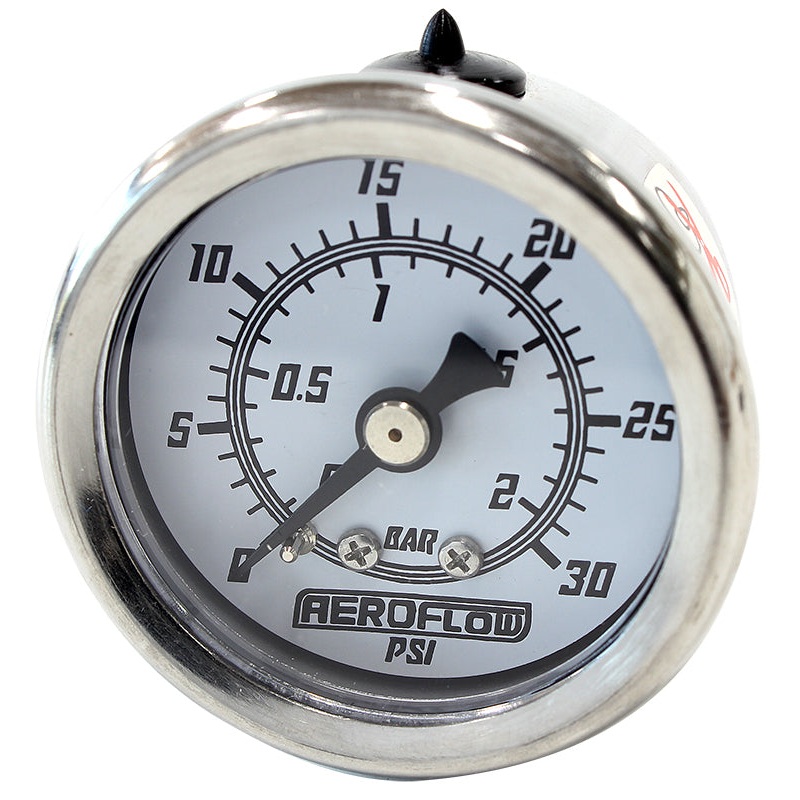 Aeroflow 1-1/2 30 psi Pressure Gauge AF30-2211