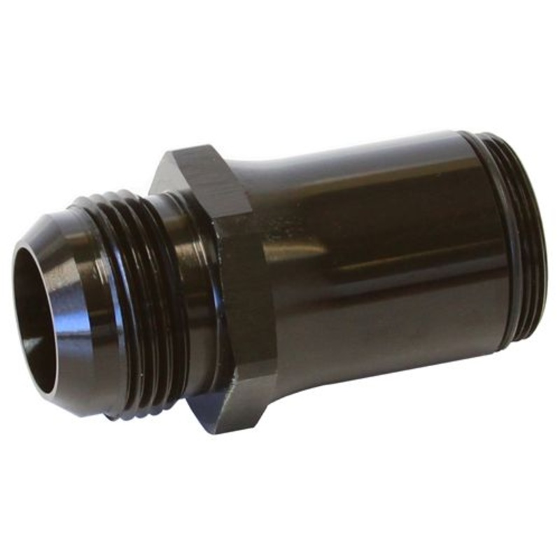 Aeroflow -16 AN Water Neck Adapter – Black AF64-2073BLK