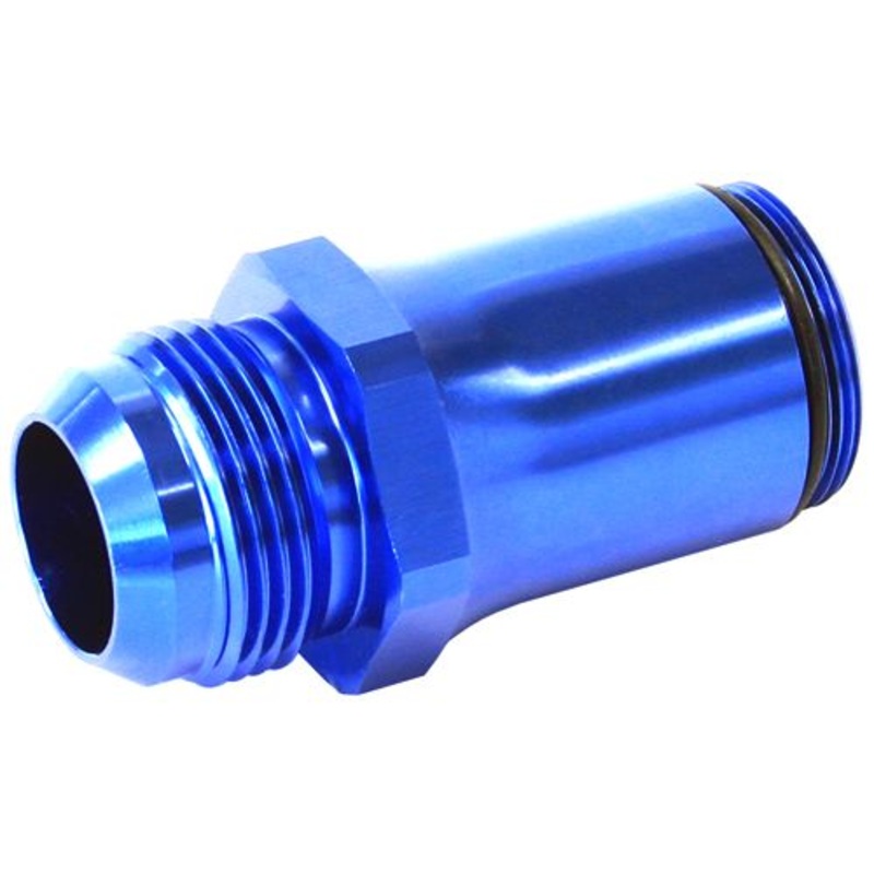 Aeroflow -16 AN Water Neck Adapter – Blue AF64-2073
