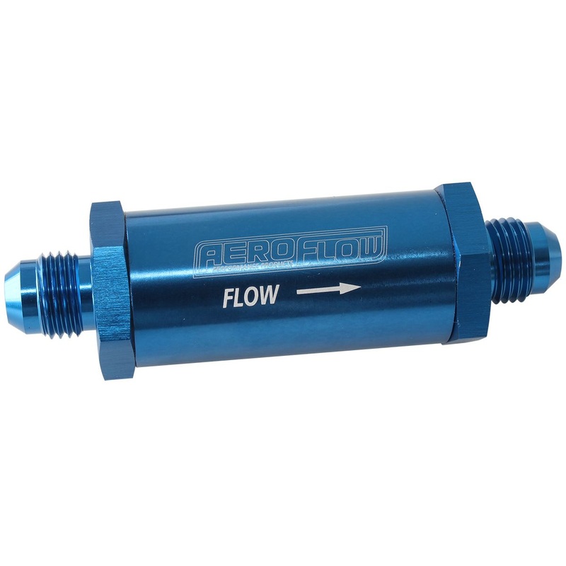 Aeroflow -6AN Turbo Inline Oil Filter 30 Micron AF607-06