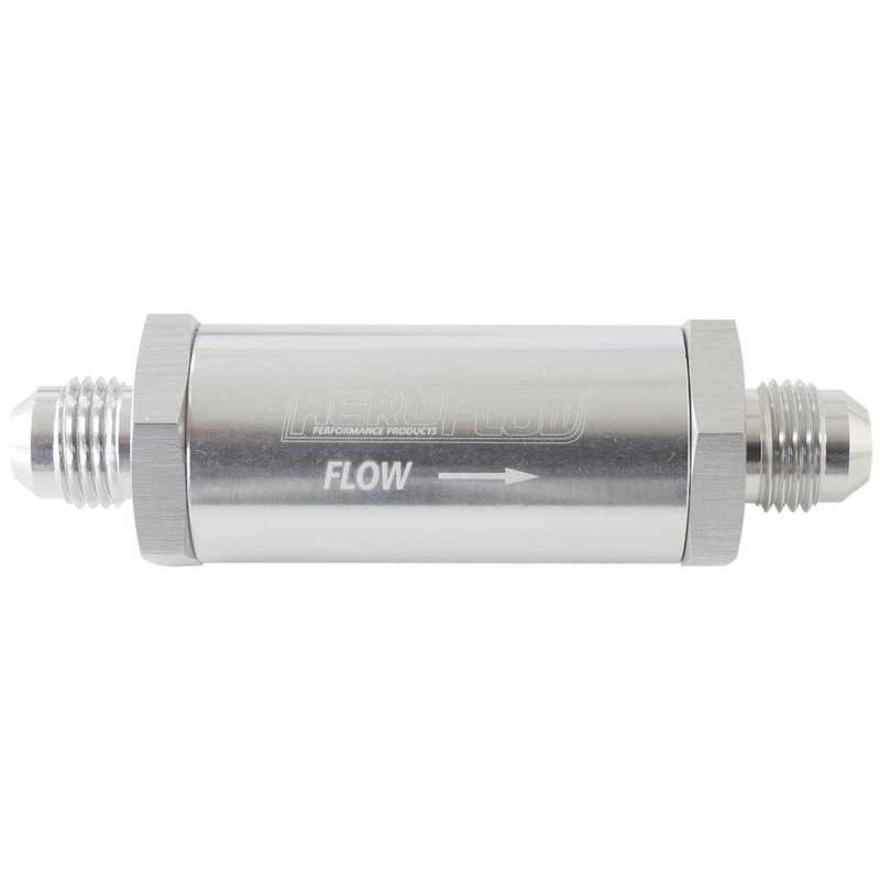 Aeroflow -6AN Turbo Inline Oil Filter 30 Micron AF607-06S