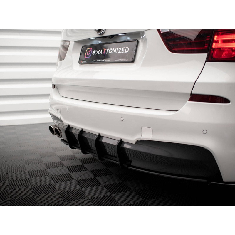 Street PRO Rear Diffuser BMW X3 M-Pack F25 Maxton Design