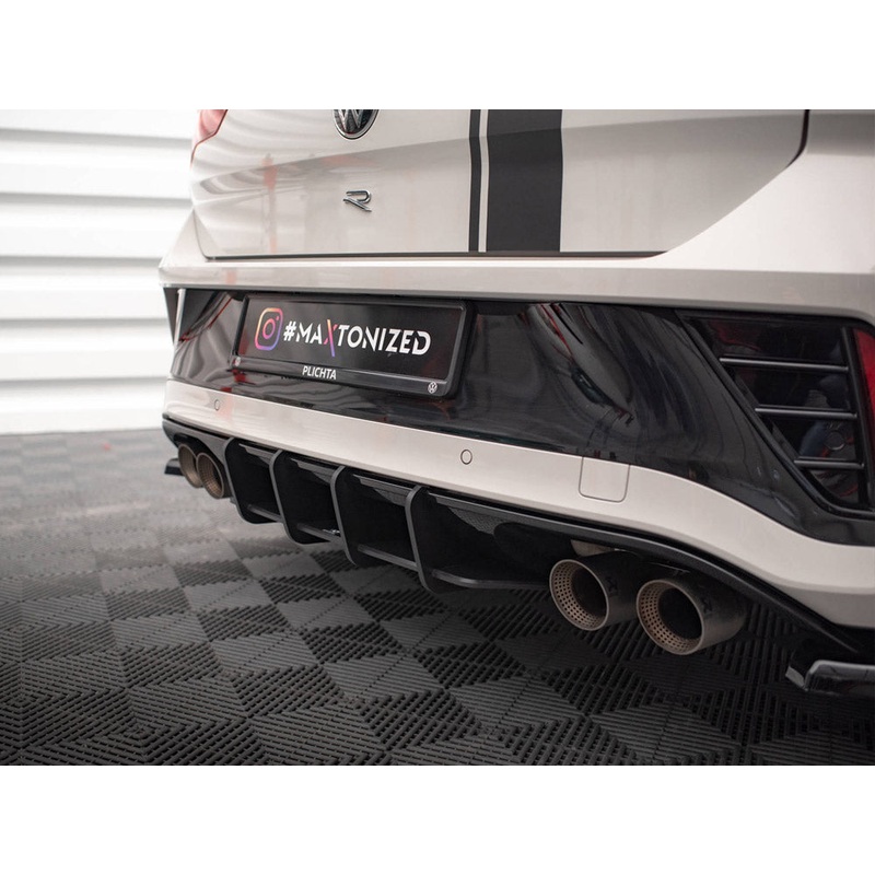 Street PRO Rear Diffuser Volkswagen T-Roc R Mk1 Facelift Maxton Design