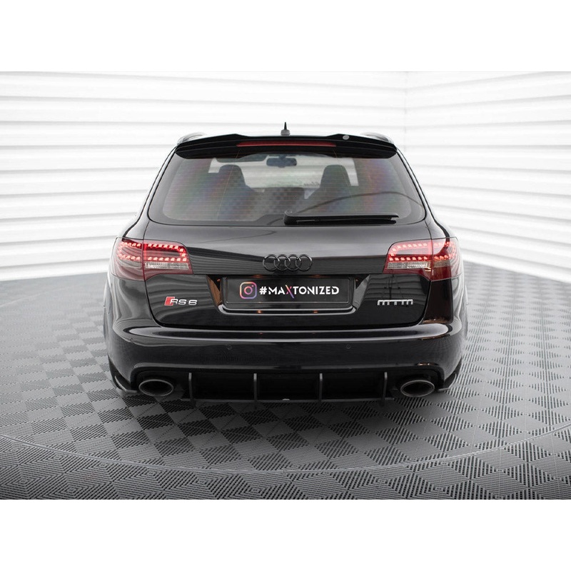 Street Pro Rear Side Splitters Audi RS6 Avant C6 Maxton Design