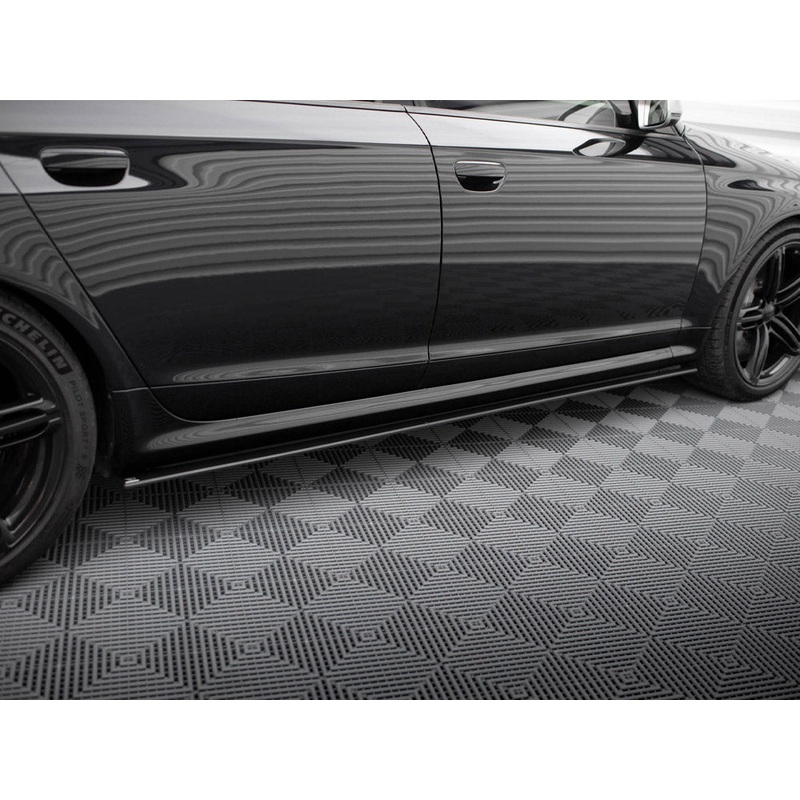 Street PRO Side Skirts Diffusers Audi RS6 Avant C6 Maxton Design