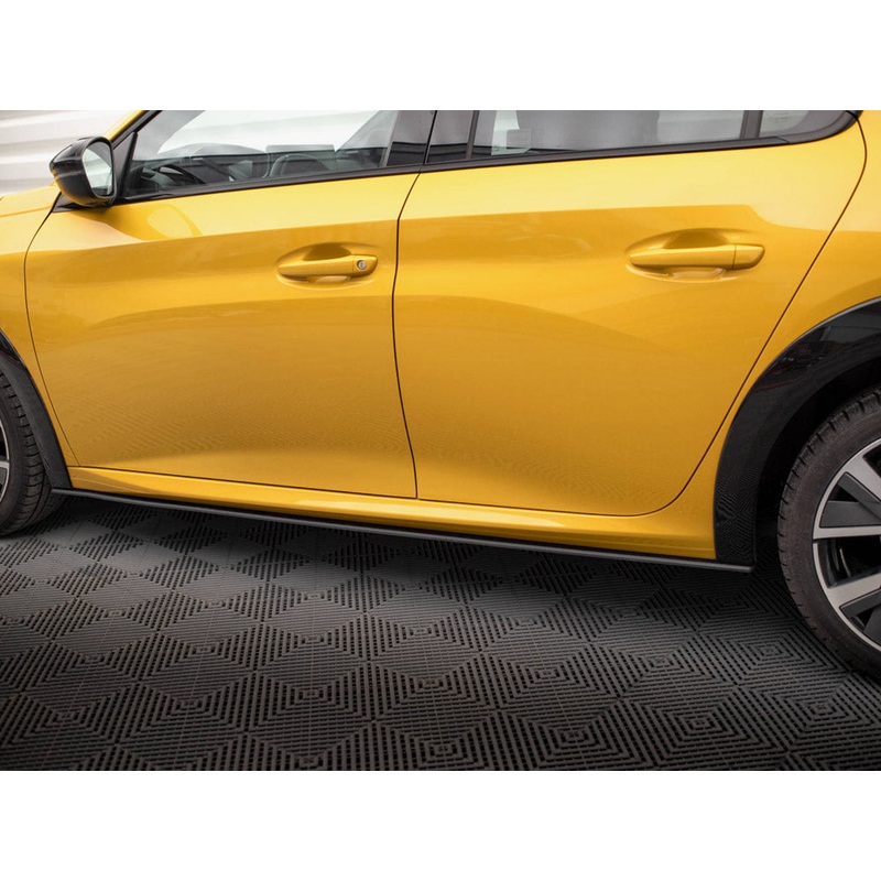 Street PRO Side Skirts Diffusers Peugeot 208 GT Mk2 Maxton Design