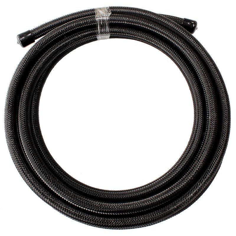 Aeroflow 100 Series Black Stainless Steel Braided Hose -10AN AF100-10-3MBLK