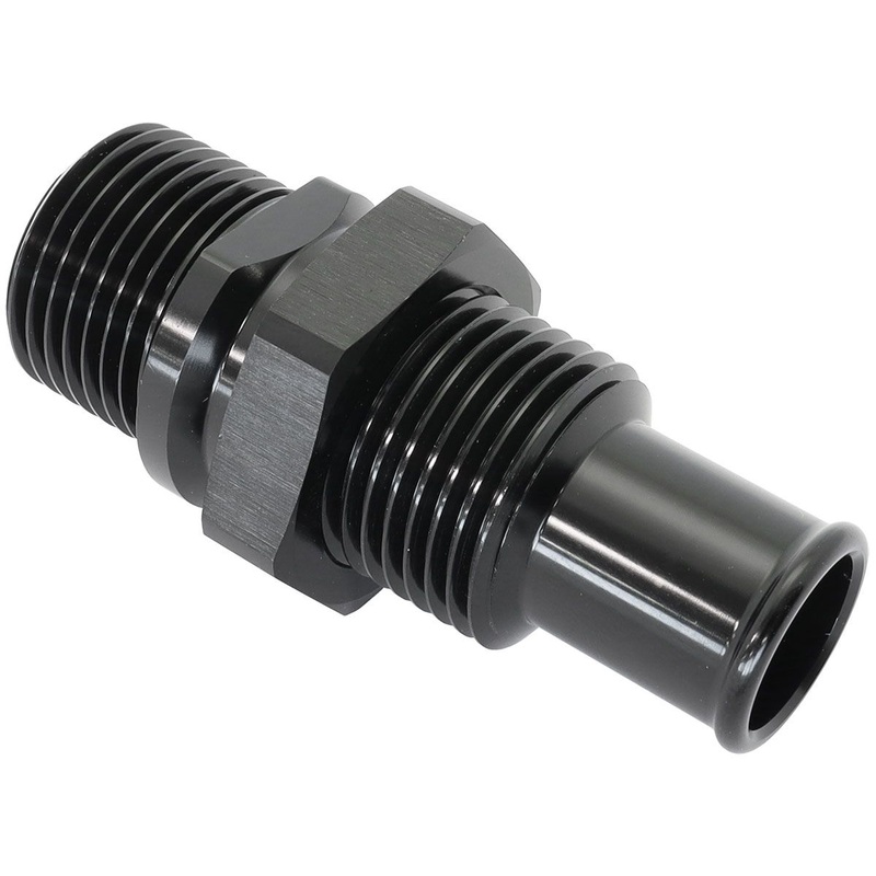Aeroflow #10 Air Conditioning To 5/8 Barb Bulkhead Insert AF88-2012BLK