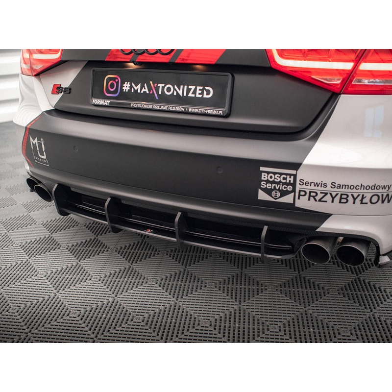 Street Pro Rear Diffuser Audi S8 D4 Maxton Design