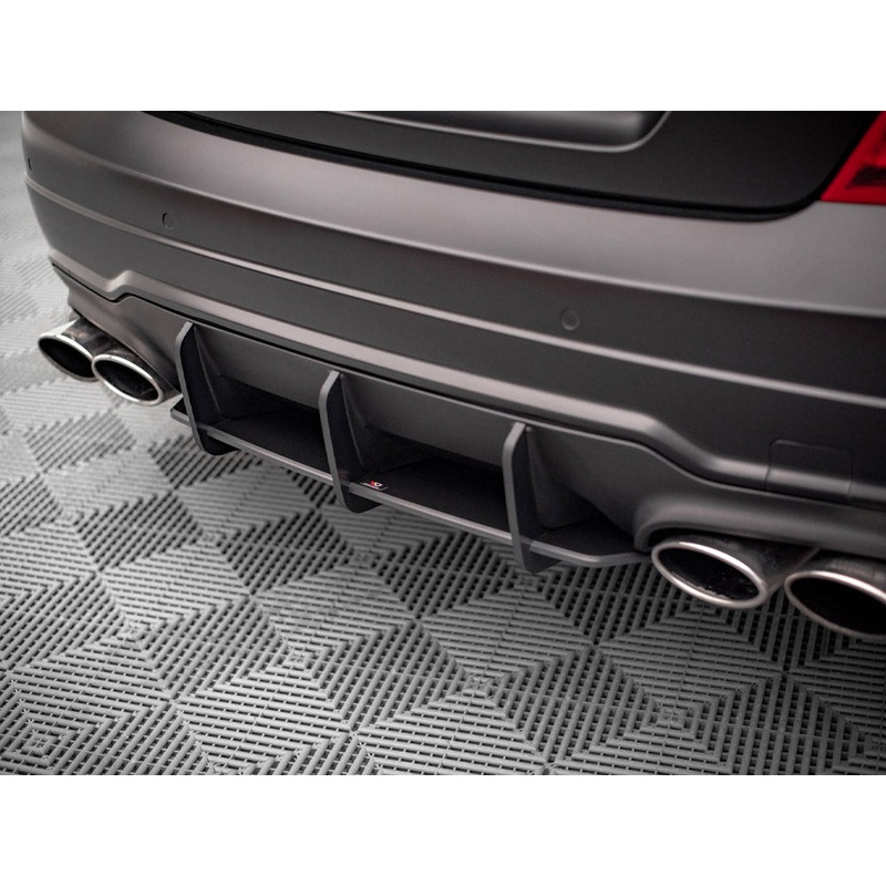 Street Pro Rear Diffuser Mercedes C Coupe AMG-Line C204 Maxton Design