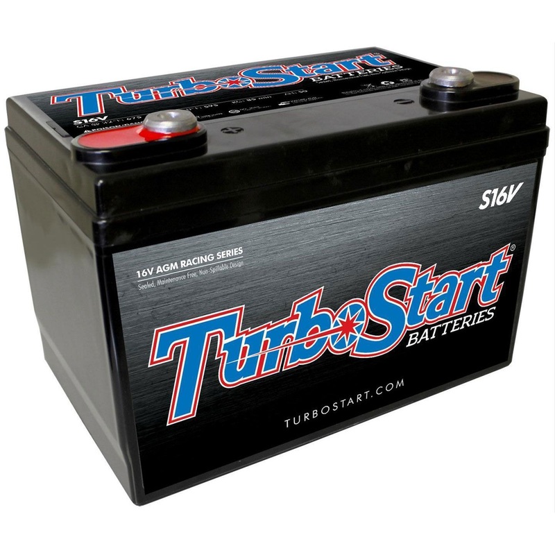 Turbostart 16-Volt AGM Race Battery TSS16V