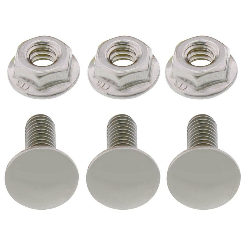 UPI Reproductions 1928-31 Ford Tail Light Bracket Stainless Steel Bolt Kit 3-Piece UPA1042SS