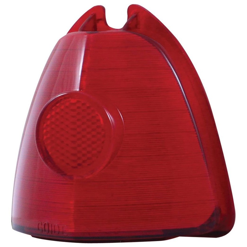 UPI Reproductions 1953 Chev Red Tail Light Lens, Upper Lens UPC4006