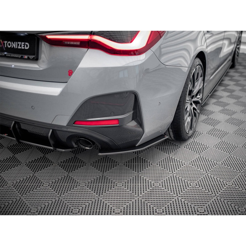 Street PRO Rear Side Splitters BMW 4 Gran Coupe M-Pack G26 Maxton Design