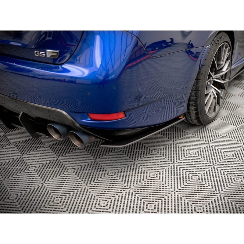 Street PRO Rear Side Splitters Lexus GS F Mk4 Facelift Maxton Design