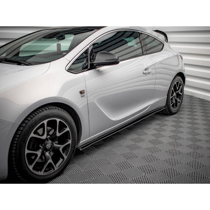 Street PRO Side Skirts Diffusers Opel Astra GTC Opc-line J 2011-2018 Maxton Design