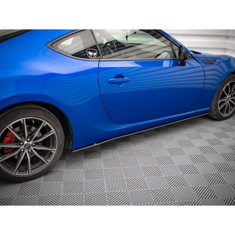 Street PRO Side Skirts Diffusers Subaru BRZ MK1 Facelift 2017-2020 Maxton Design