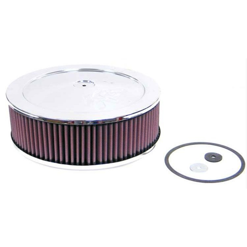 K&N K&N Chrome Custom Air Cleaner Assembly 11 x 3-1/2 KN60-1140